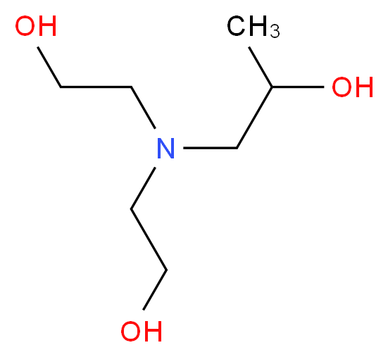 1-[N,N-Bis(2-hydroxyethyl)amino]-2-propanol_Molecular_structure_CAS_6712-98-7)