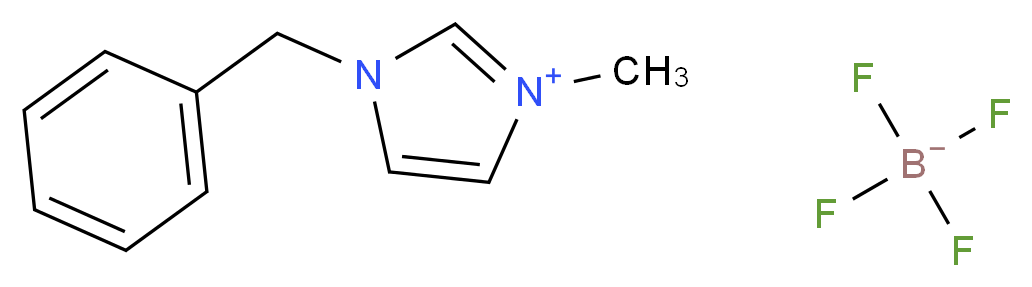 1-Benzyl-3-methyl-1H-imidazol-3-ium tetrafluoroborate 97%_Molecular_structure_CAS_)