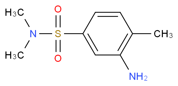 3-Amino-4,N,N-trimethyl-benzenesulfonamide_Molecular_structure_CAS_6331-68-6)