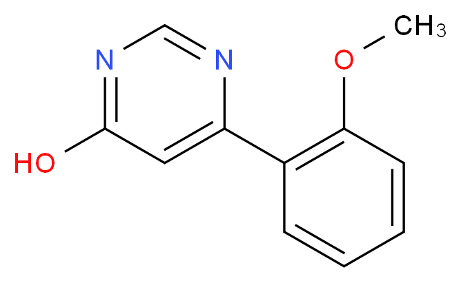 6-(2-methoxyphenyl)pyrimidin-4-ol_Molecular_structure_CAS_)