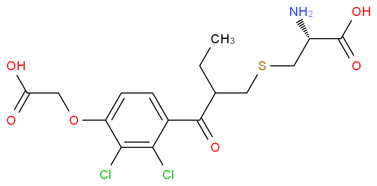 Ethacrynic Acid L-Cysteine Adduct_Molecular_structure_CAS_51246-37-8)