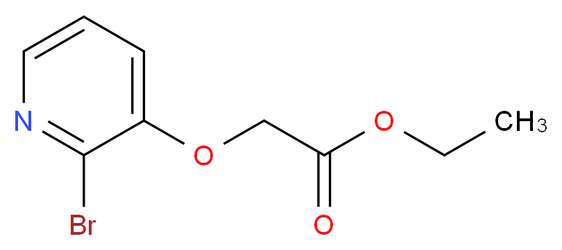 Ethyl [(2-bromopyridin-3-yl)oxy]acetate_Molecular_structure_CAS_850349-18-7)