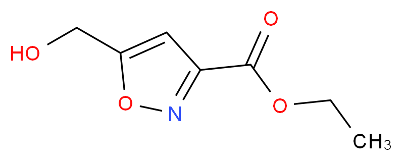 ethyl 5-(hydroxymethyl)isoxazole-3-carboxylate_Molecular_structure_CAS_123770-62-7)