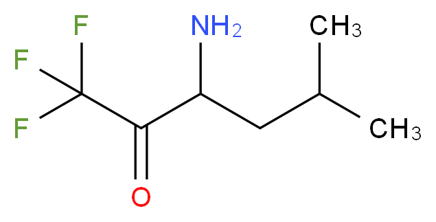 3-amino-1,1,1-trifluoro-5-methylhexan-2-one_Molecular_structure_CAS_)