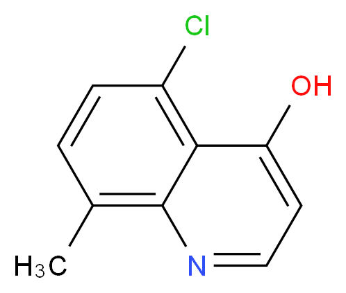 5-CHLORO-4-HYDROXY-8-METHYLQUINOLINE_Molecular_structure_CAS_203626-37-3)