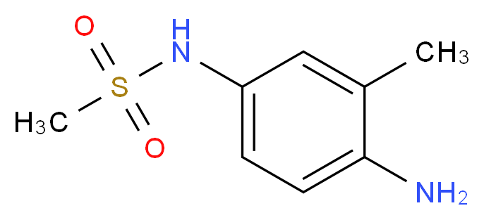 N-(4-amino-3-methylphenyl)methanesulfonamide_Molecular_structure_CAS_108791-97-5)