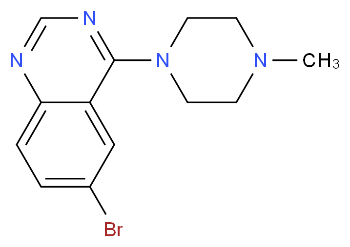 6-bromo-4-(4-methylpiperazin-1-yl)quinazoline_Molecular_structure_CAS_307538-54-1)