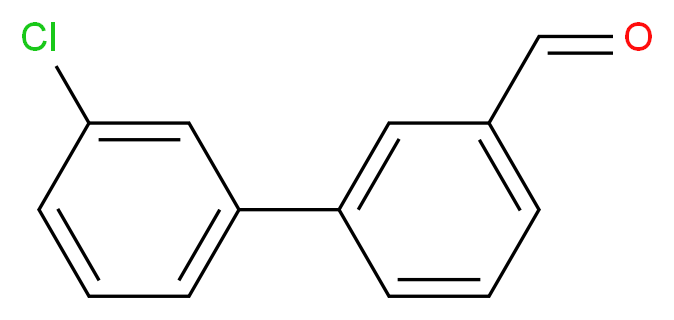 3'-Chloro-[1,1'-biphenyl]-3-carboxaldehyde_Molecular_structure_CAS_)