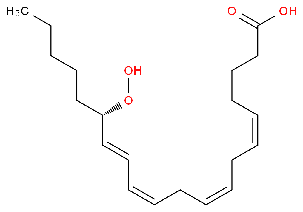 15(S)-Hydroperoxy-(5Z,8Z,11Z,13E)-eicosatetraenoic acid_Molecular_structure_CAS_70981-96-3)