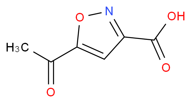 5-Acetylisoxazole-3-carboxylic acid_Molecular_structure_CAS_145441-17-4)