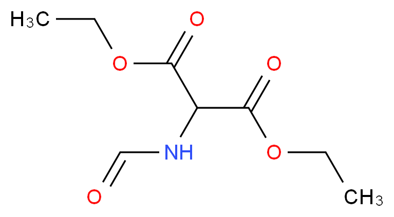 diethyl 2-formylaminomalonate_Molecular_structure_CAS_)