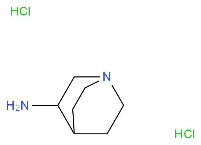 (1s,4s)-quinuclidin-3-amine dihydrochloride_Molecular_structure_CAS_)