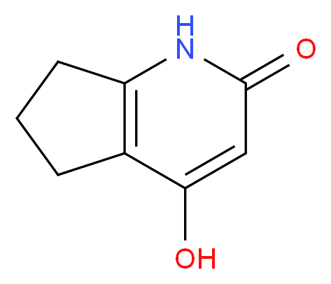 1,5,6,7-Tetrahydro-4-hydroxy-2H-cyclopenta[b]pyridin-2-one_Molecular_structure_CAS_55618-81-0)