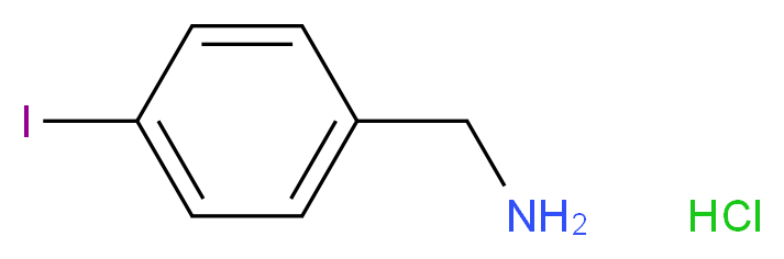 4-Iodobenzylamine hydrochloride_Molecular_structure_CAS_59528-27-7)