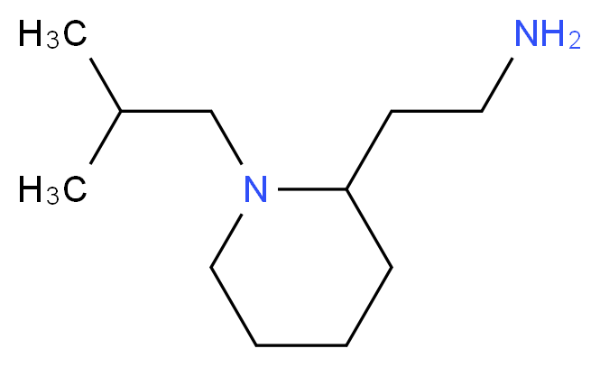 2-(1-isobutylpiperidin-2-yl)ethanamine_Molecular_structure_CAS_938459-02-0)