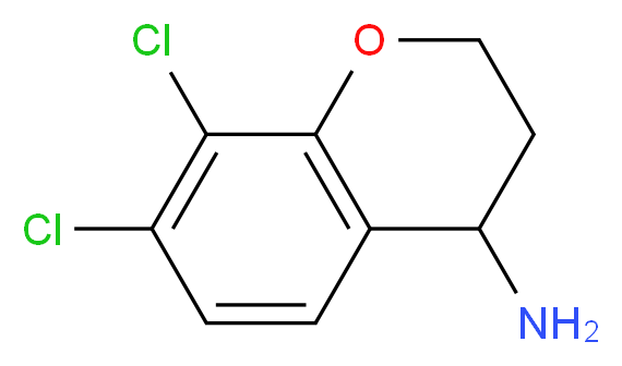 7,8-dichloro-3,4-dihydro-2H-chromen-4-ylamine_Molecular_structure_CAS_)