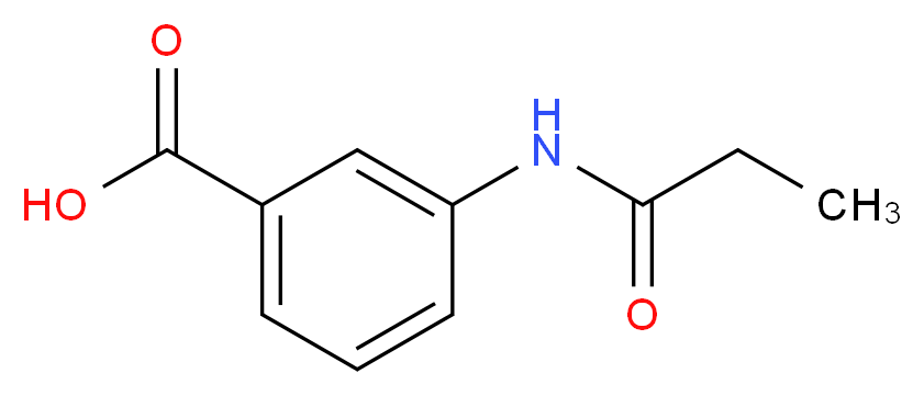 3-(Propionylamino)benzoic acid_Molecular_structure_CAS_76208-99-6)