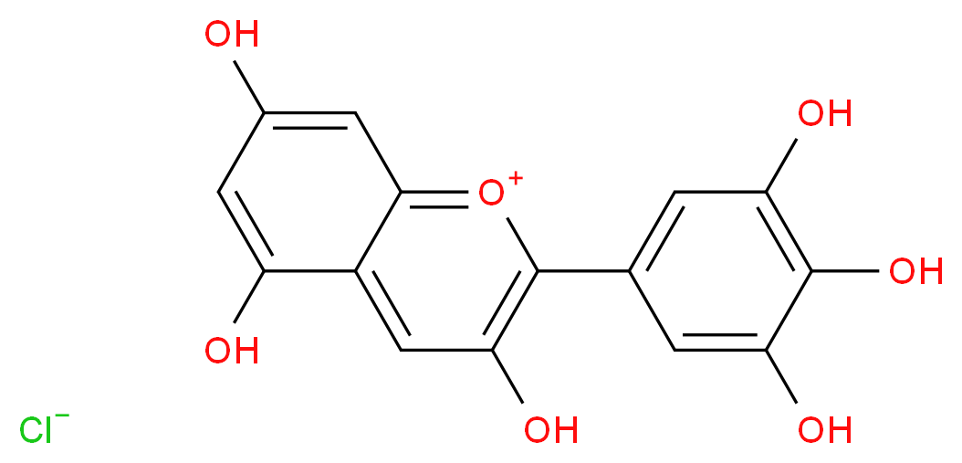 CAS_528-53-0 molecular structure
