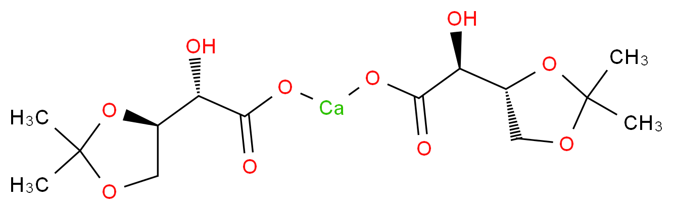 3,4-O-Isopropylidene-L-threonic acid calcium salt_Molecular_structure_CAS_98733-24-5)