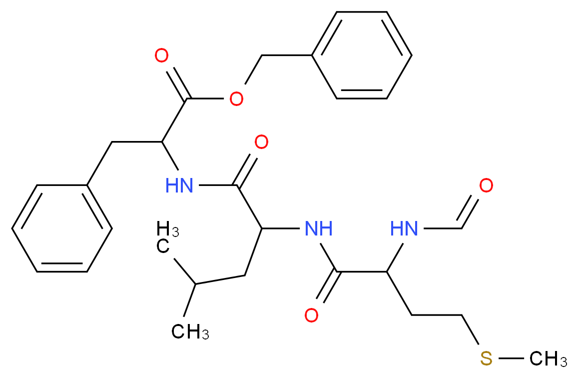 N-Formyl-Met-Leu-Phe benzyl ester_Molecular_structure_CAS_70637-32-0)