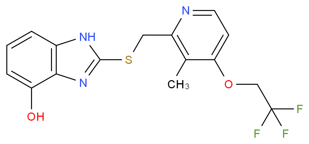 4-Hydroxy Lansoprazole Sulfide_Molecular_structure_CAS_131926-95-9)