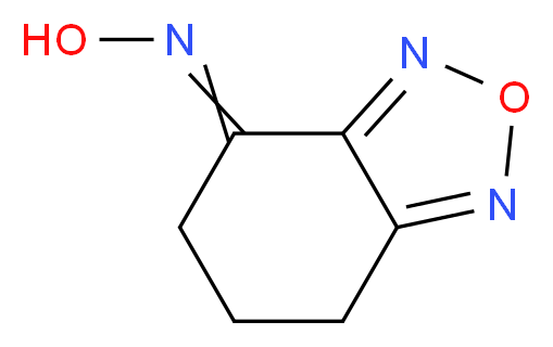 4,5,6,7-tetrahydro-2,1,3-benzoxadiazol-4-one oxime_Molecular_structure_CAS_57153-55-6)