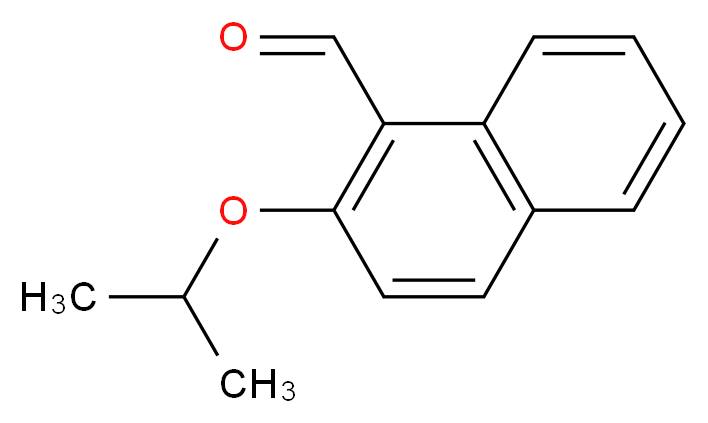 2-(propan-2-yloxy)naphthalene-1-carbaldehyde_Molecular_structure_CAS_)