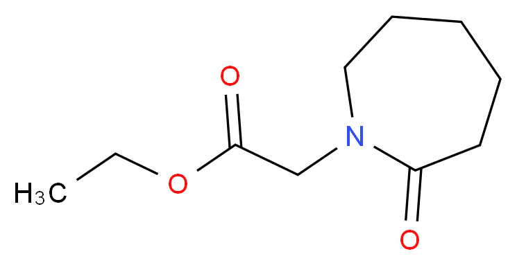 ethyl (2-oxoazepan-1-yl)acetate_Molecular_structure_CAS_61516-76-5)