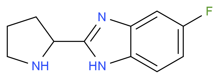 5-Fluoro-2-pyrrolidin-2-yl-1H-benzimidazole_Molecular_structure_CAS_885277-90-7)