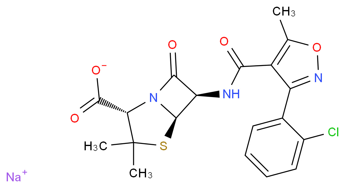 CLOXACILLIN SODIUM SALT_Molecular_structure_CAS_642-78-4)