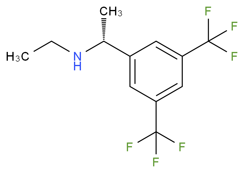 (R)-1-(3,5-bis(trifluoromethyl)phenyl)-N-ethylethanamine_Molecular_structure_CAS_672906-76-2)
