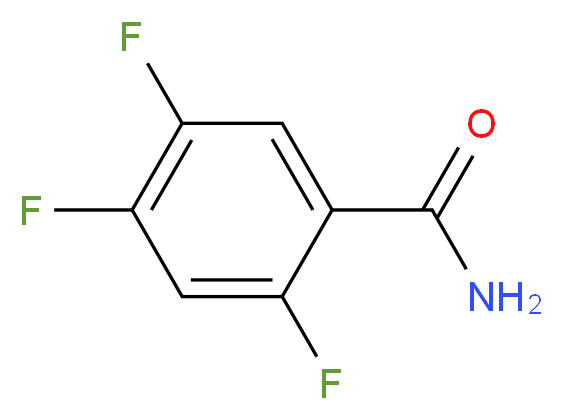 2,4,5-Trifluorobenzamide 97%_Molecular_structure_CAS_98349-23-6)