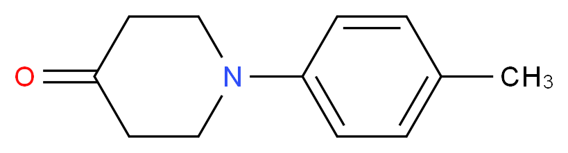 1-(4-methylphenyl)piperidin-4-one_Molecular_structure_CAS_105123-89-5)
