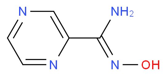 N'-Hydroxy-2-pyrazinecarboximidamide_Molecular_structure_CAS_51285-05-3)