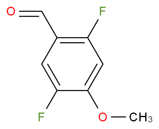 2,5-Difluoro-4-methoxybenzaldehyde_Molecular_structure_CAS_879093-08-0)