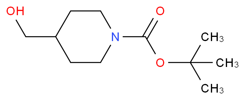 tert-Butyl 4-(hydroxymethyl)tetrahydro-1(2H)-pyridinecarboxylate_Molecular_structure_CAS_123855-51-6)