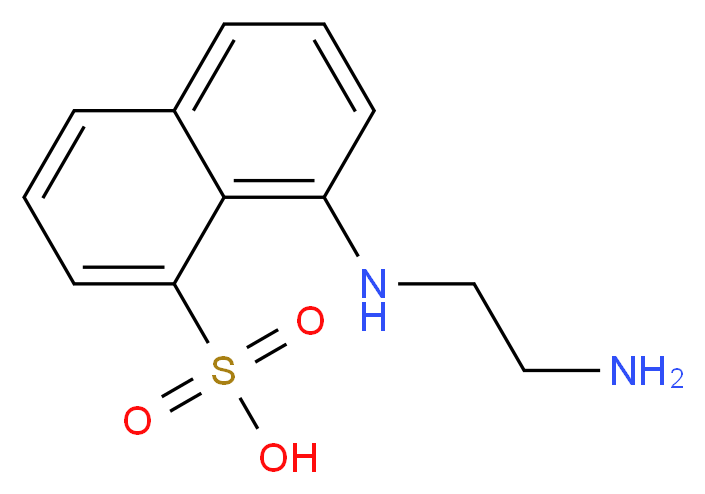 N-(2-Aminoethyl)-8-naphthylamine-1-sulphonic acid_Molecular_structure_CAS_)
