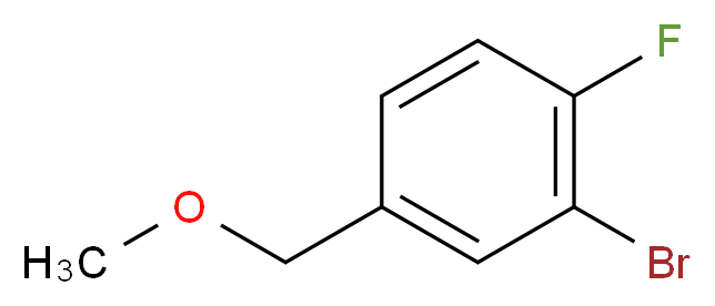 2-Bromo-4-(methoxymethyl)fluorobenzene 98%_Molecular_structure_CAS_)