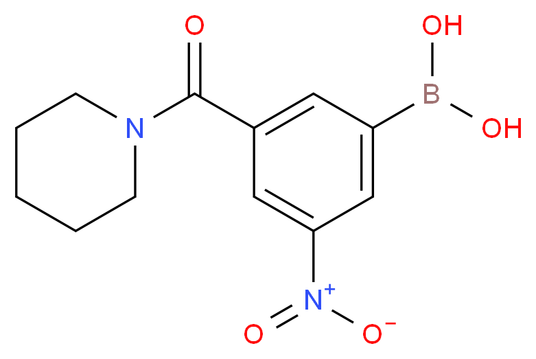 3-Nitro-5-(piperidin-1-ylcarbonyl)benzeneboronic acid 98%_Molecular_structure_CAS_871332-78-4)