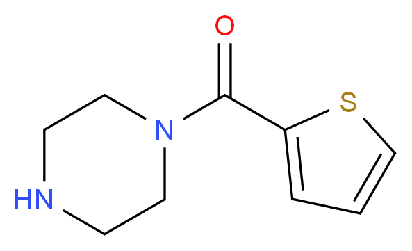 1-Piperazinyl(2-thienyl)methanone_Molecular_structure_CAS_)