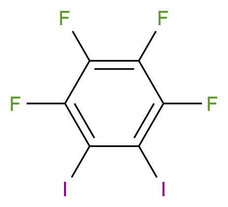 1,2-Diiodotetrafluorobenzene 99%_Molecular_structure_CAS_2708-97-6)