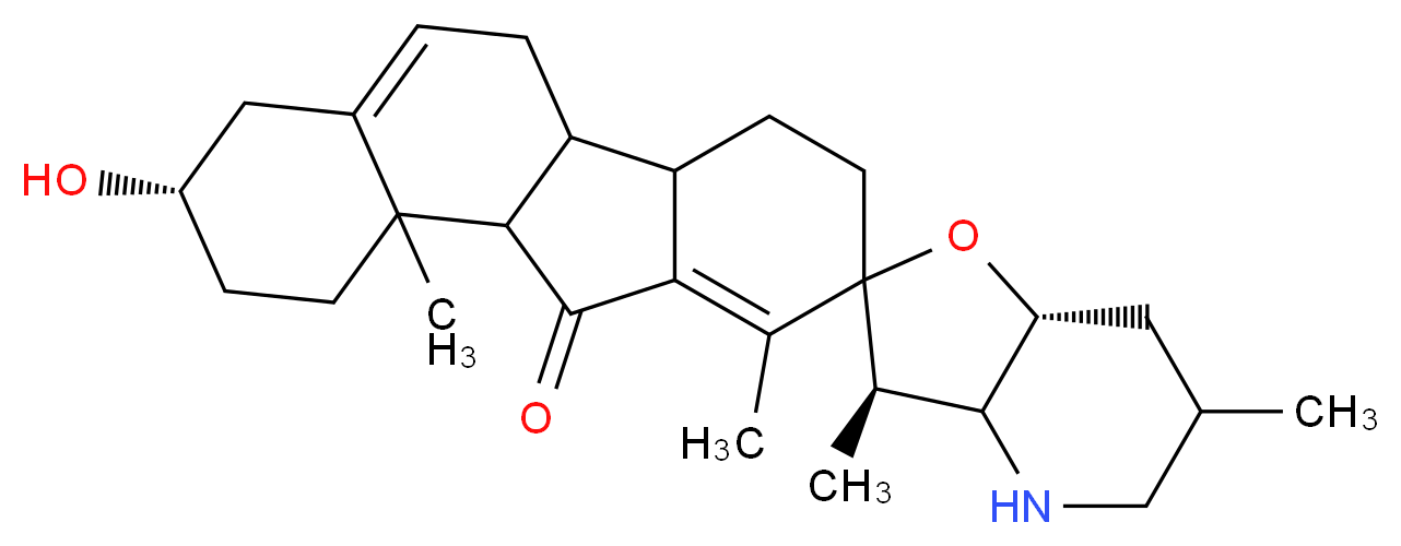 CAS_469-59-0 molecular structure