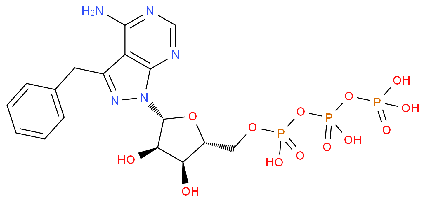4-Amino-3-benzyl-1H-pyrazolo[3,4-d]pyrimidine 1-β-D-Ribofuranosyl 5'-Triphosphate_Molecular_structure_CAS_476371-80-9)