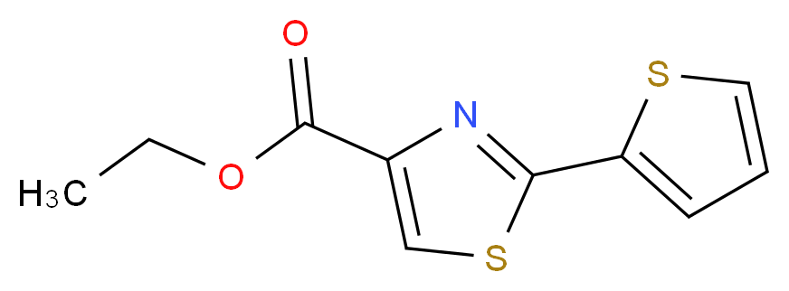 Ethyl 2-(2-thienyl)-1,3-thiazole-4-carboxylate_Molecular_structure_CAS_24043-97-8)