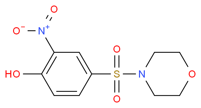 4-(Morpholine-4-sulfonyl)-2-nitro-phenol_Molecular_structure_CAS_)