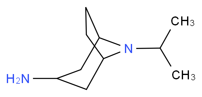 8-(propan-2-yl)-8-azabicyclo[3.2.1]octan-3-amine_Molecular_structure_CAS_)
