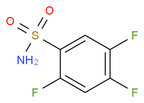 2,4,5-Trifluorobenzenesulphonamide_Molecular_structure_CAS_)