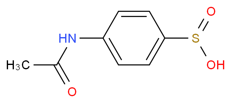 p-ACETAMINO BENZENE SULFINIC ACID_Molecular_structure_CAS_710-24-7)