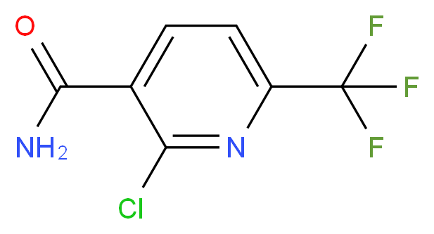 2-Chloro-6-(trifluoromethyl)nicotinamide 98%_Molecular_structure_CAS_)