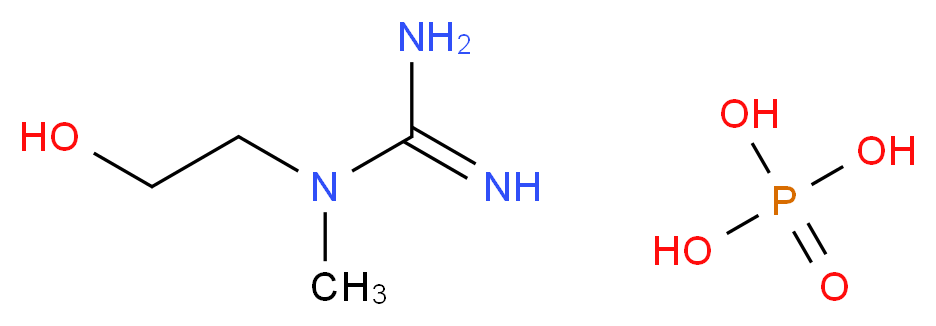 1-(2-Hydroxyethyl)-1-methylguanidine dihydrogen phosphate_Molecular_structure_CAS_6903-79-3)